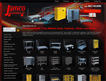 Tablet Screenshot of jamcoproducts.com